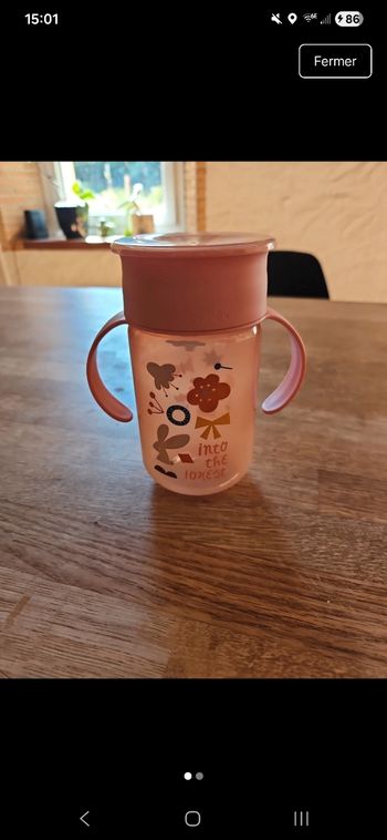 Gobelet apprentissage 