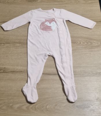 Pyjama velours C&A 24 mois 🦊