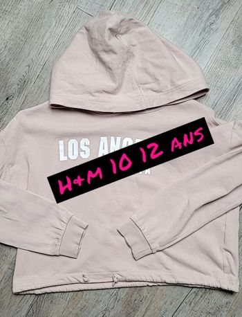 Sweat capuche H&M 10-12 ans