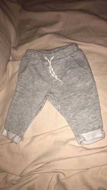 Pantalon 3/6M 62/68cm cordon réglable à la taille