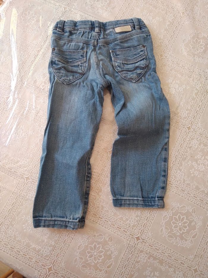 Pantalon en jean bleu 2 ans - photo numéro 3