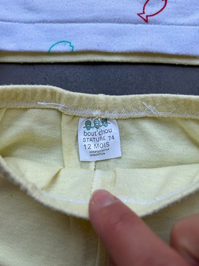 Vintage: Ensemble t-shirt et short bébé fille et/ou garçon - photo numéro 4