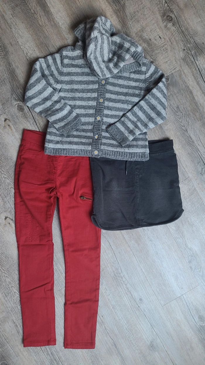Lot fille 7 ans mane it/ sergent major/ tape à l'œil