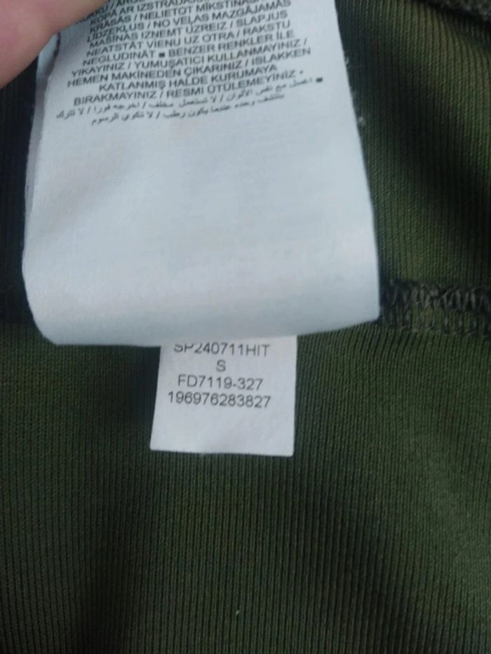 veste zippé a capuche air jordan paris saint germain 2024 kaki taille s - photo numéro 7
