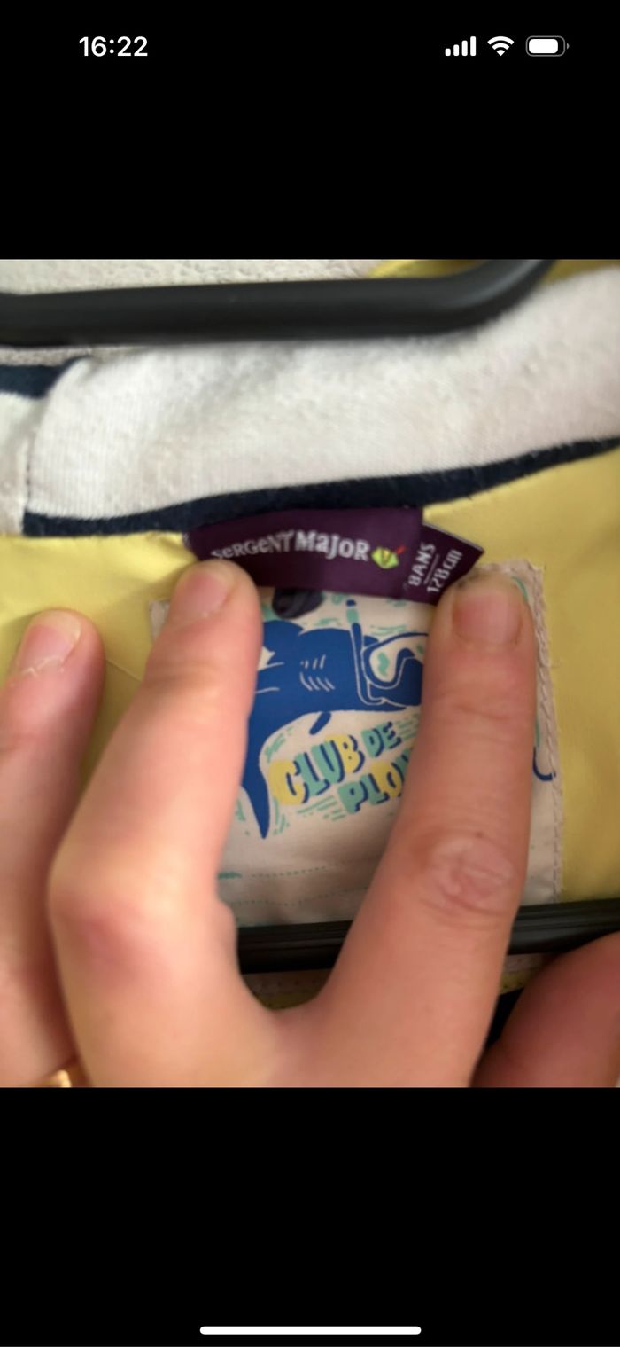 Imperméable Sergent Major taille 8 ans - photo numéro 6