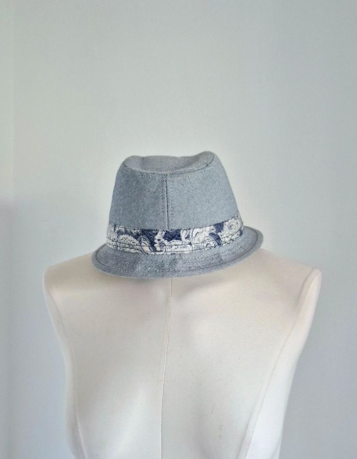 Chapeau bleu clair - rebel - photo numéro 3