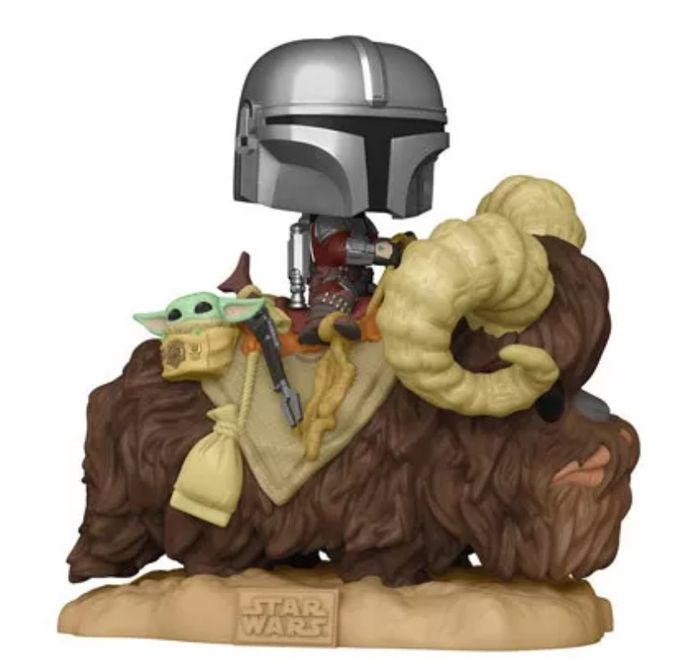 Funko Pop Mandalorian sur Bantha avec l'enfant n°416 - photo numéro 2