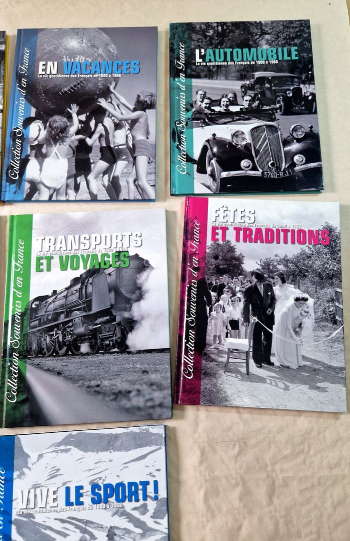 Lot livres collection souvenirs d'en France  , tome 1 a 10 - photo numéro 4