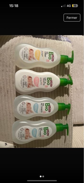 Gamme pommette Bio neuves