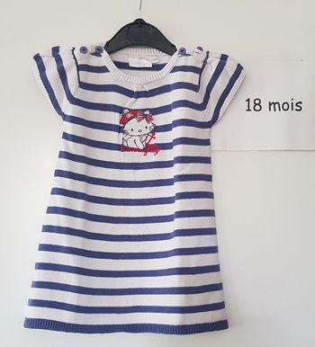 Robe marinière 18 mois