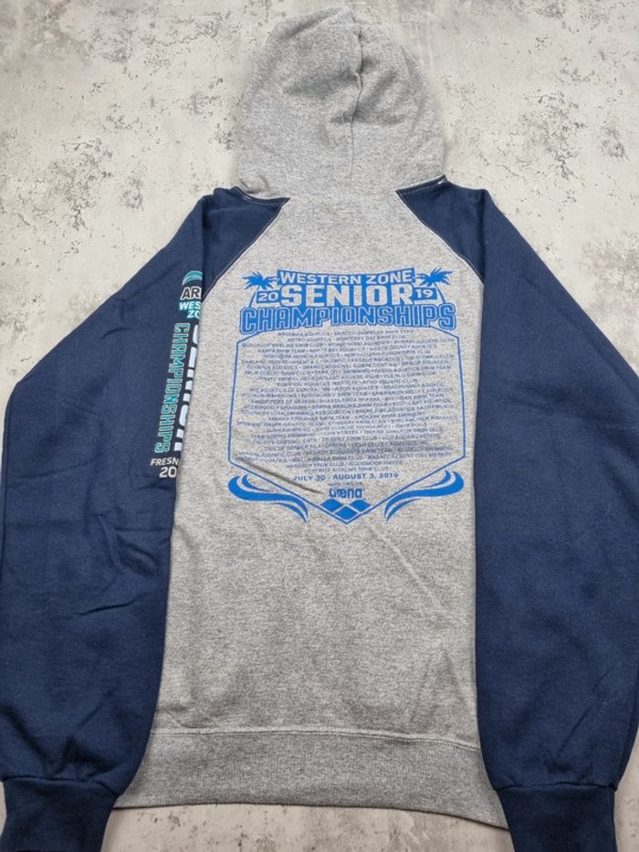 Pull à capuche universitaire Arena 2019 – Taille S Hommes - photo numéro 4