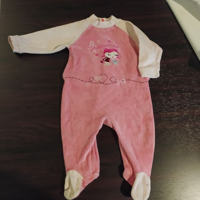 Pyjama velours 6 mois