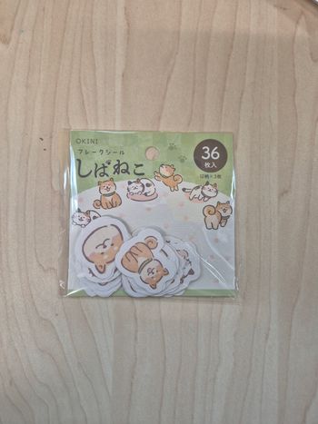 Stickers Flake Seals : Shibaneko