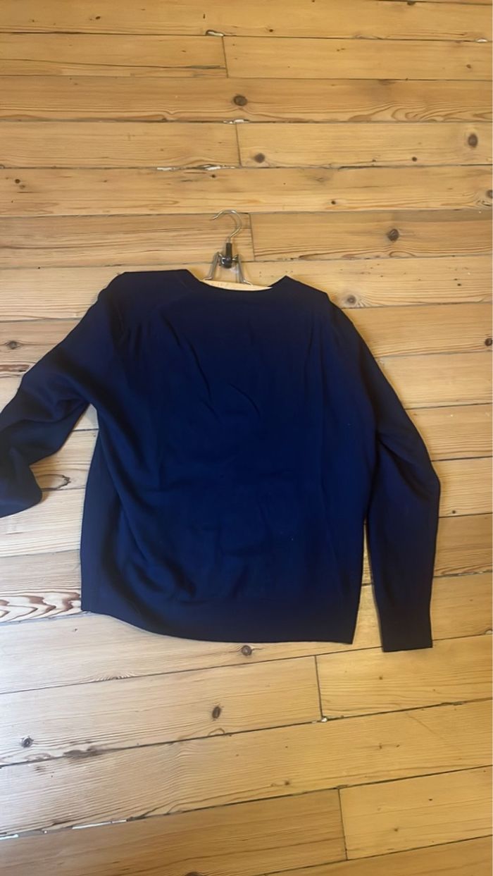 pull bleu marine homme - photo numéro 7