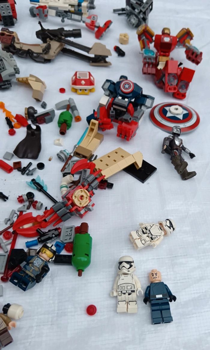 Lego Star Wars, Ironman, Capitaine America - photo numéro 7
