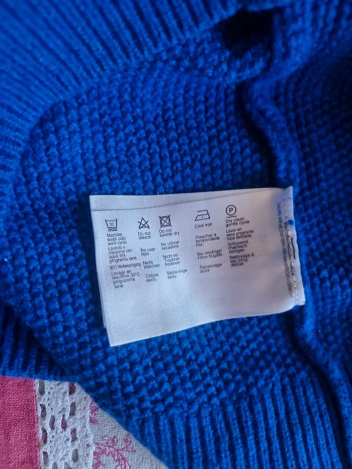 Pull esprit 36 bleu - photo numéro 9