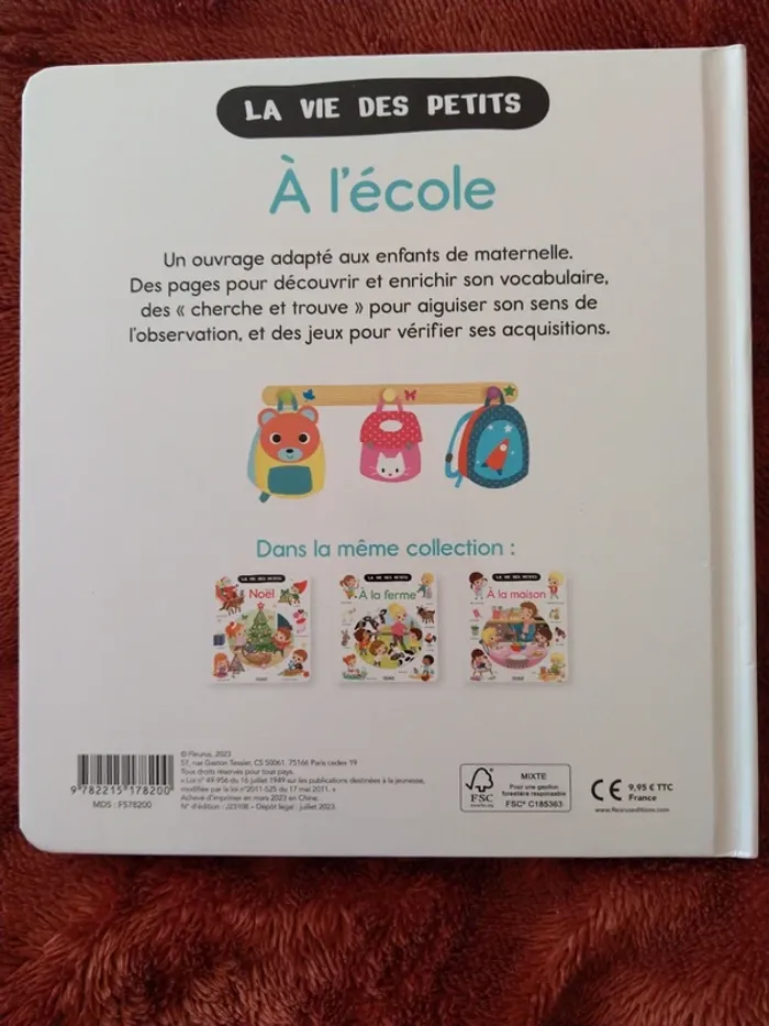 La vie des petits : A l' école,
Fleurus - photo numéro 5
