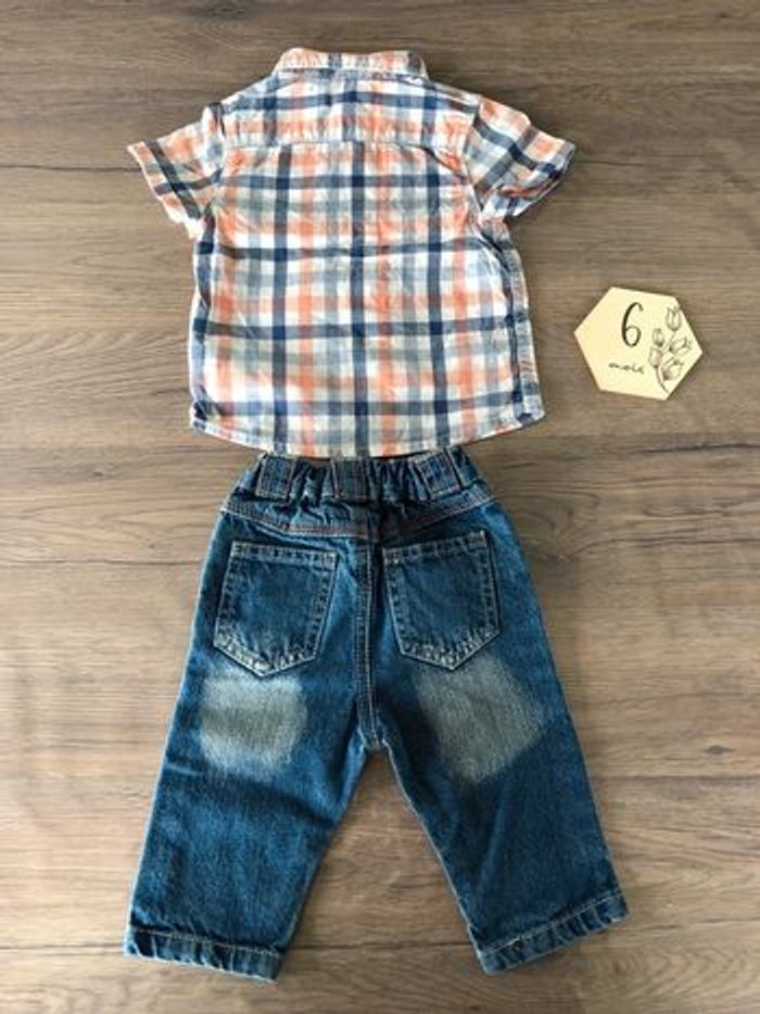 Ensemble chemise et pantalon 6 mois - photo numéro 6