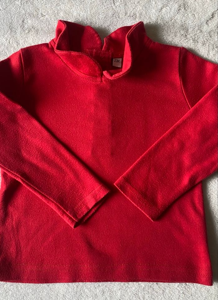 lot de 9 sous-pulls & t-shirts manches longues - 23/24 mois - photo numéro 6