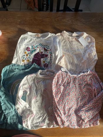 Lot haut manche longue