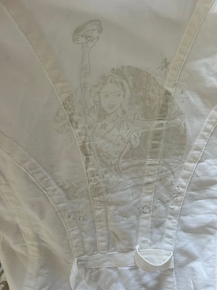 Veste des petits hauts taille trois blanche - photo numéro 6