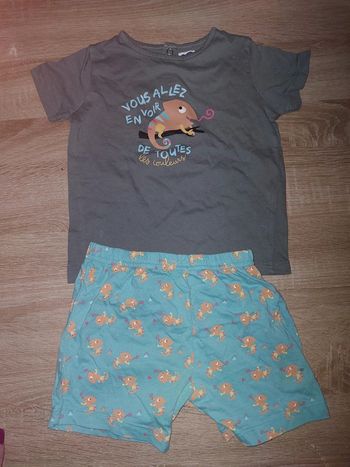 Pyjama short 24 mois