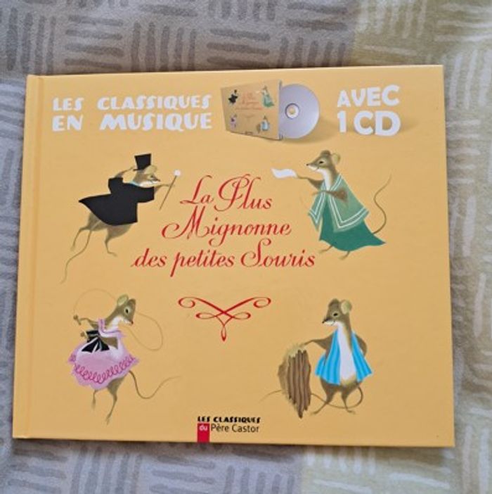 La plus Mignonne des petites souris avec CD TBE