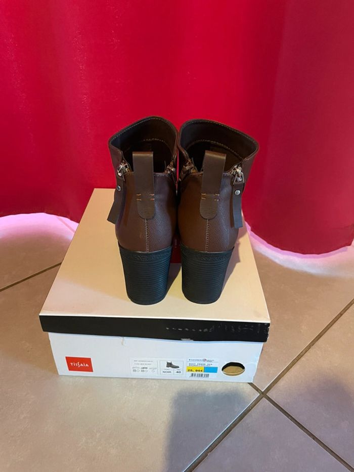 Bottines tissaia 40 femme - photo numéro 3