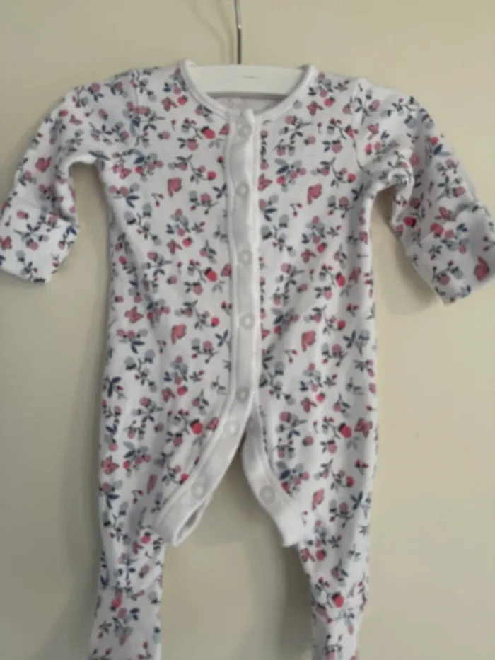 Grenouillère bébé fille 0/3 mois - photo numéro 2