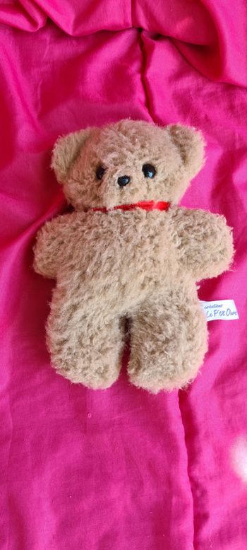 Petit ours peluche " Créations le P' tit Ours"