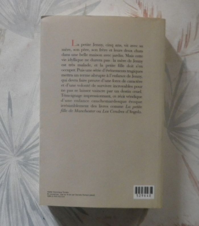 Une trop brève enfance de Jennifer Lauck Ed. France Loisirs - photo numéro 2