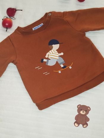 Jacadi Sweat garçon 6 mois