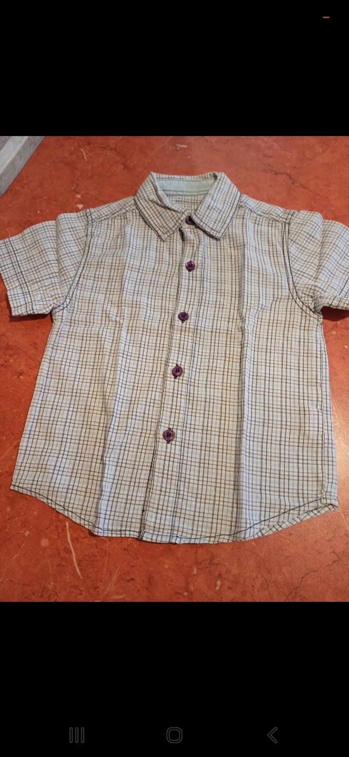 Chemise garçon taille 3 ans