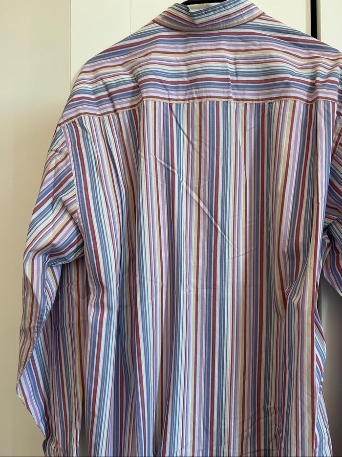 Chemise lila à rayures Homme Burton Tailles L-XL - photo numéro 7