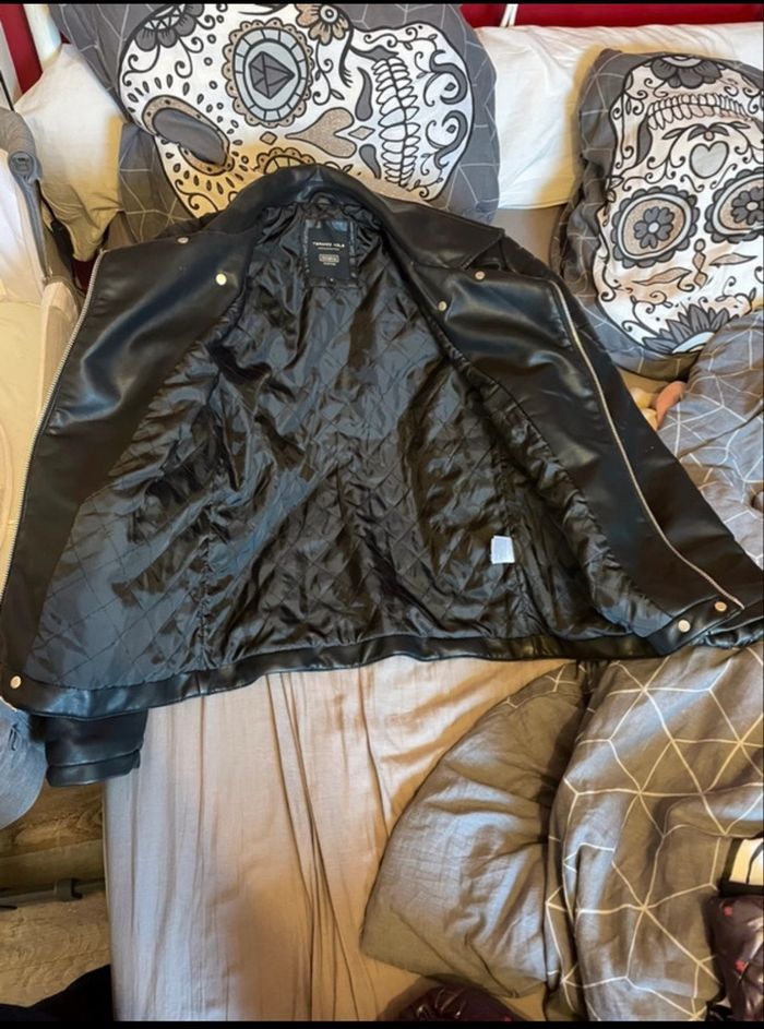 Veste simili cuir - photo numéro 2