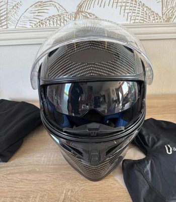 Casque moto taille L