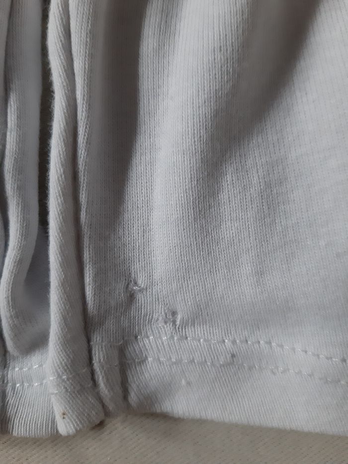 Sous-pull (tee-shirt col roulé) blanc fille - Orchestra - 3 ans - photo numéro 5