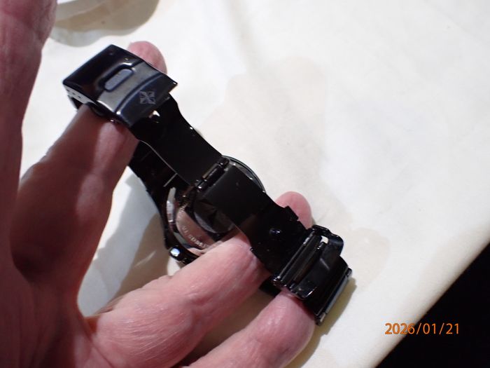 ANCIENNE MONTRE A CALENDRIER JAPONAISE GR GOODE GOMAN RADIS " ETAT CONVENABLE D'EPOQUE" - photo numéro 7