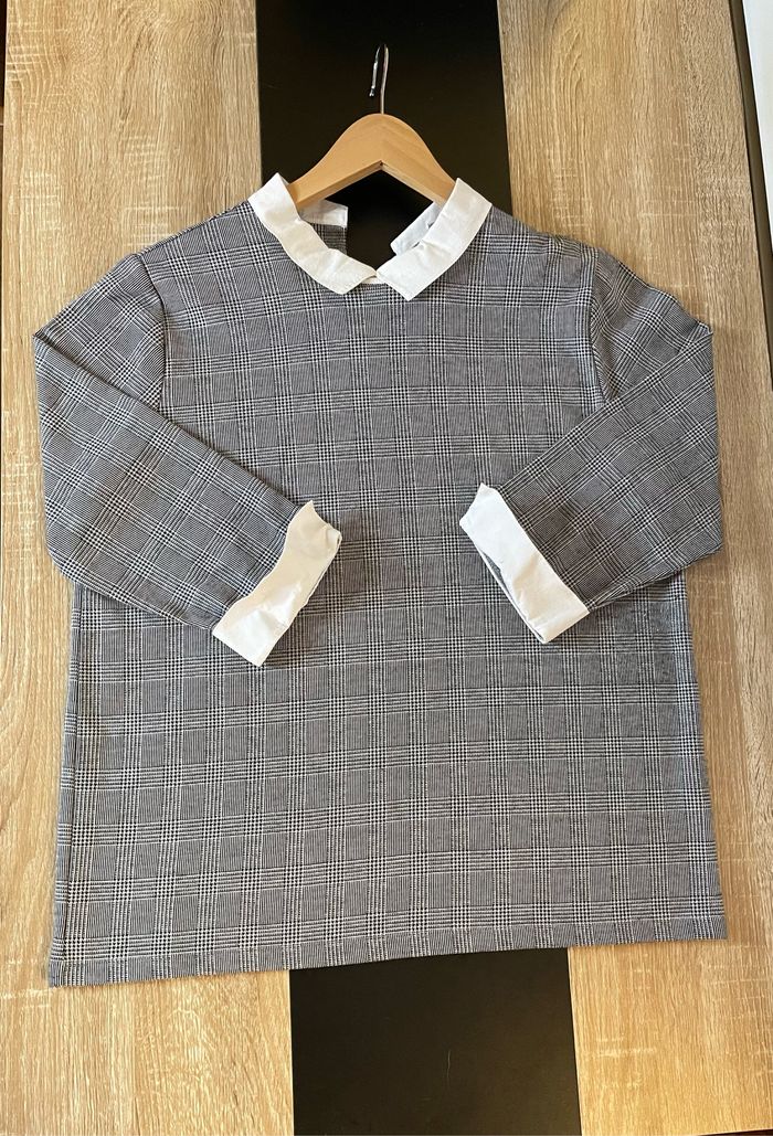 Haut col Claudine taille 46 - photo numéro 2