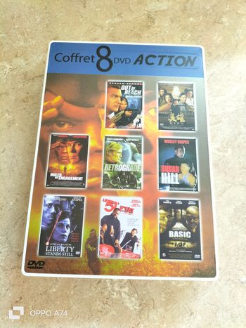 DVD 🩵 Coffret 8 films d'action