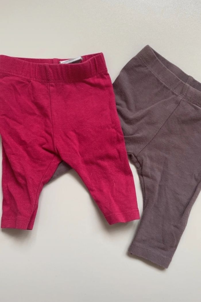 Lot leggings 1mois