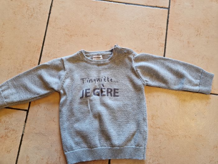 Gros lot de vêtements bébé garçon 12 mois - photo numéro 2