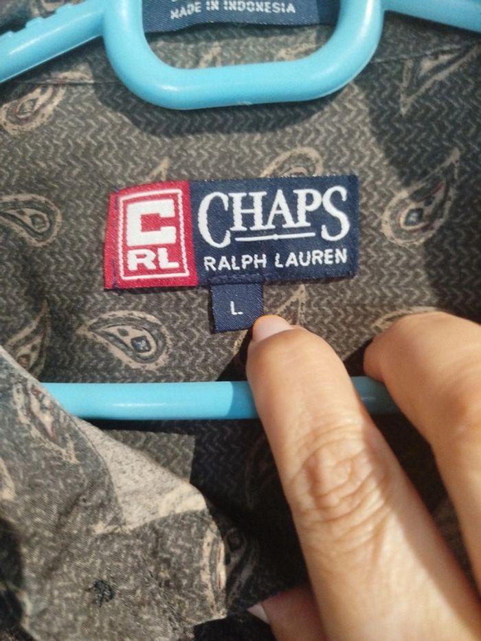 Chemise homme chaps L - photo numéro 3