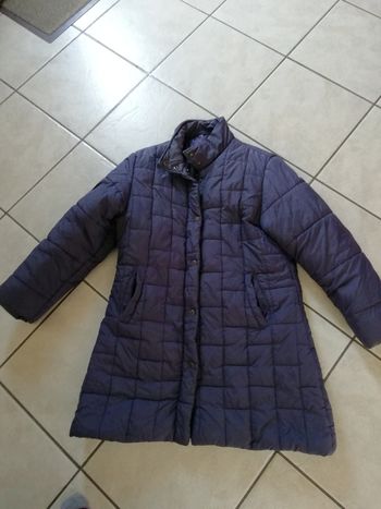 Doudoune violette 