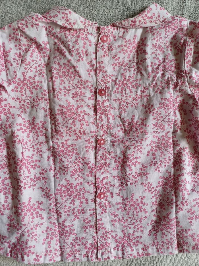 Chemise fleurie 12 mois - Obaïbi - photo numéro 4