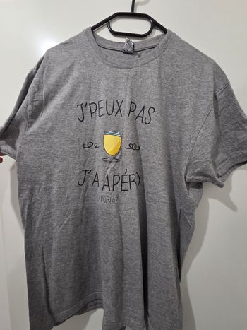 T-shirt "je peux pas J'ai apéro "