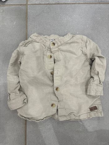 Chemise beige