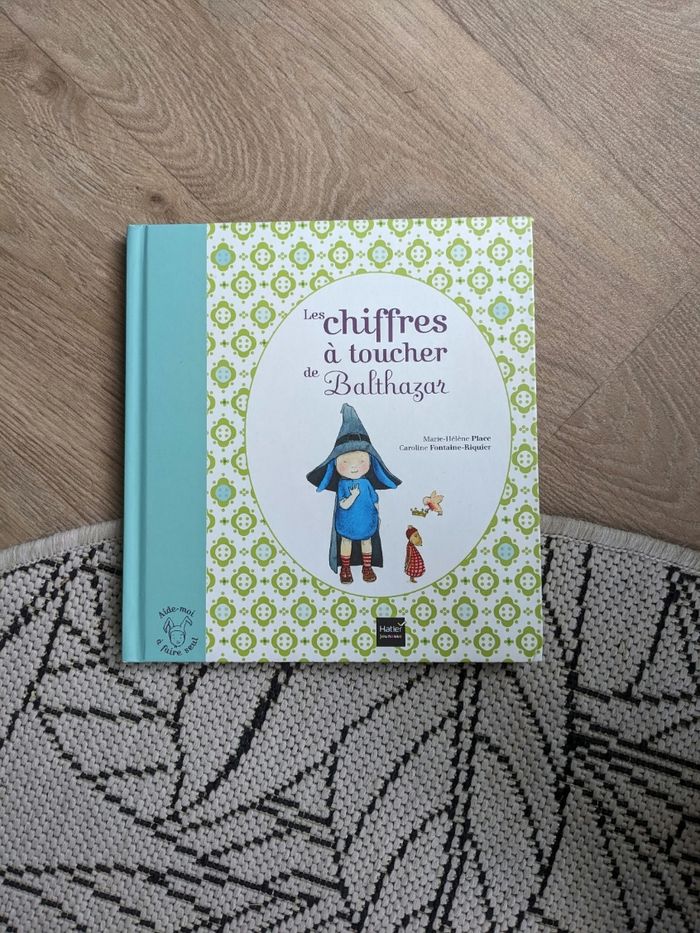 Livre les chiffres à toucher de Balthazar