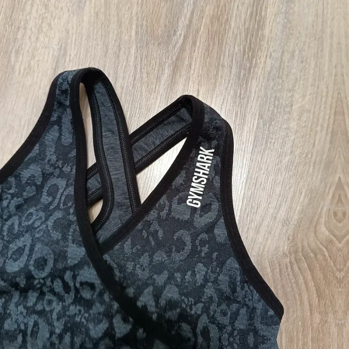 Brassière gymshark femme s noir gris - photo numéro 3