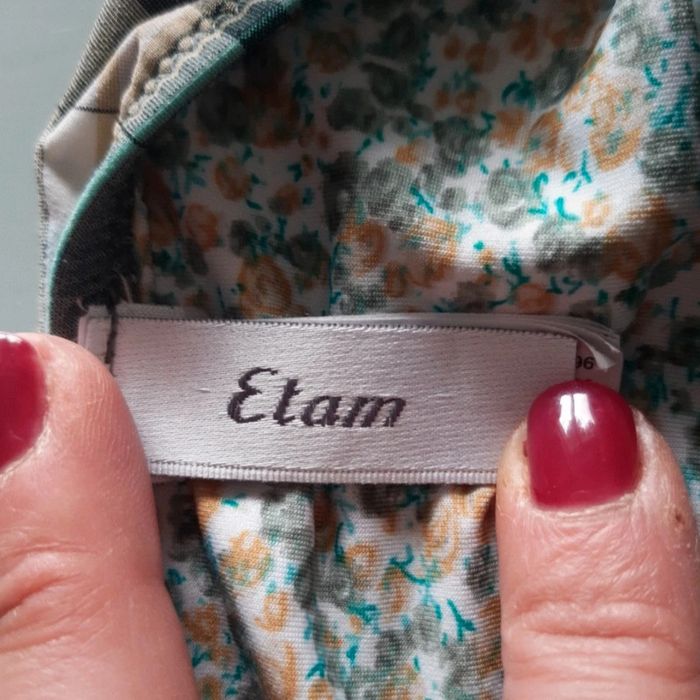 Bas de maillot de bain à nouer - Etam- Taille 44 - photo numéro 7
